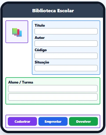 Exercício Biblioteca Escolar