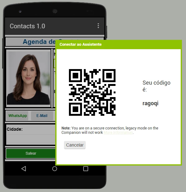 QR Code do Assistente AI