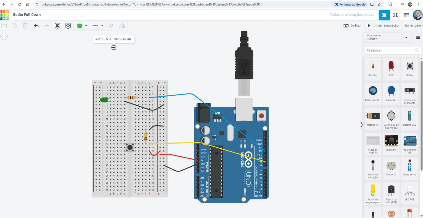 Ambiente Tinkercad